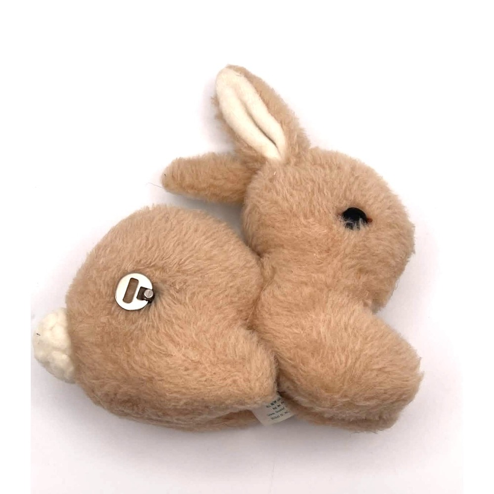 Douglas Cuddle Toys Bunny Rabbit Plush Music Box Wind Up Working